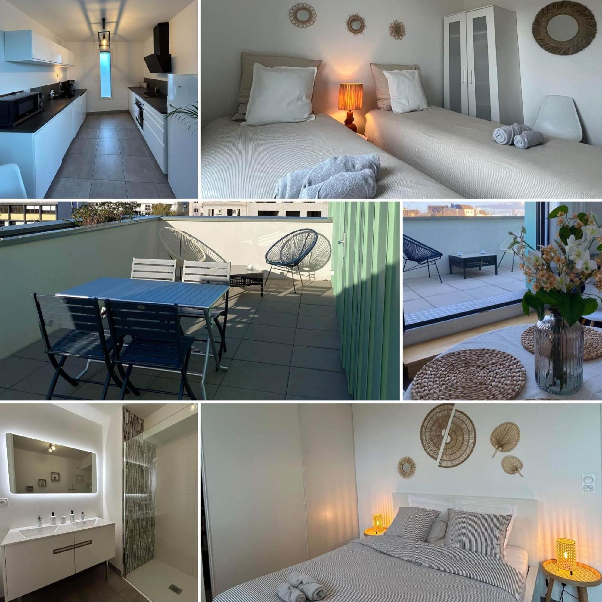 Les Terrasses De Saint Martin Apartment Rennes Luaran gambar